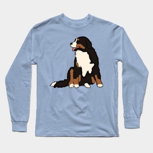 Cute bernese mountain dog Long Sleeve T-Shirt